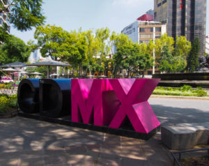 CDMX Sign Fuente de Cibeles