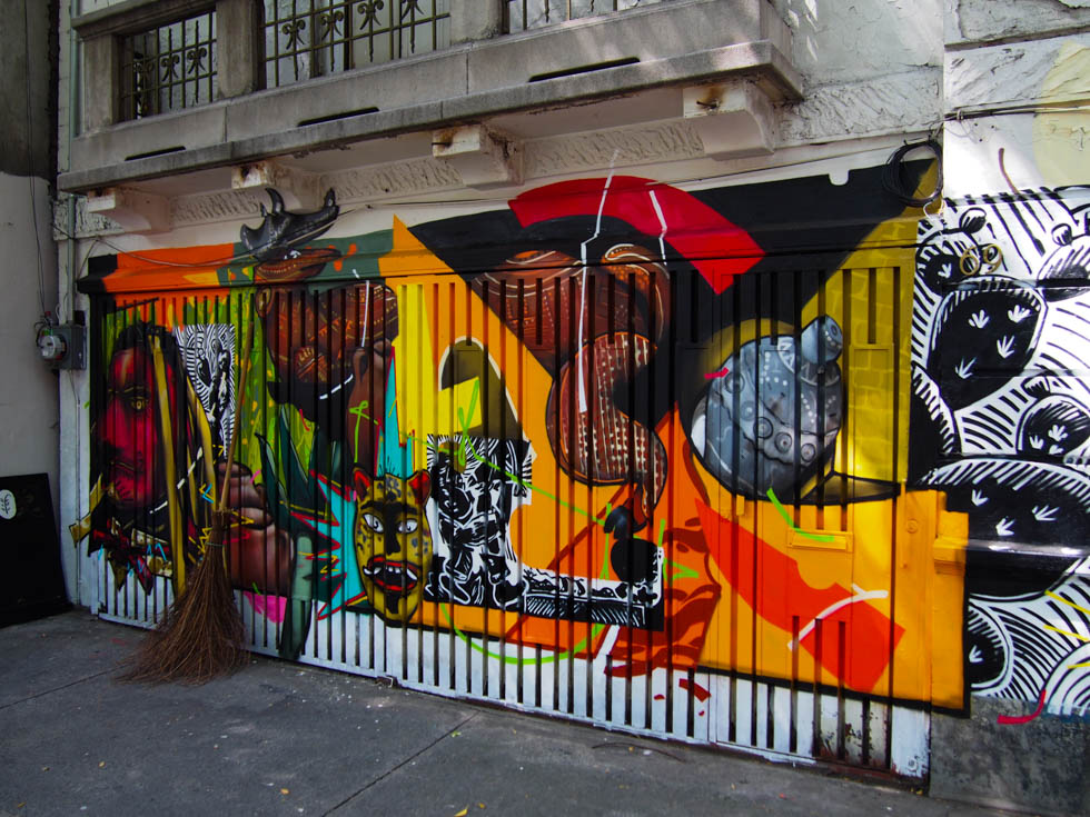 Roma Norte Street Art, Mexico City