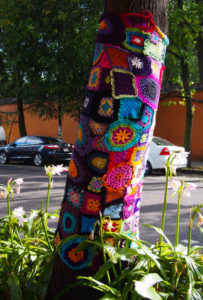 La Calabaza Yarn Tree Coyoacan, Mexico City