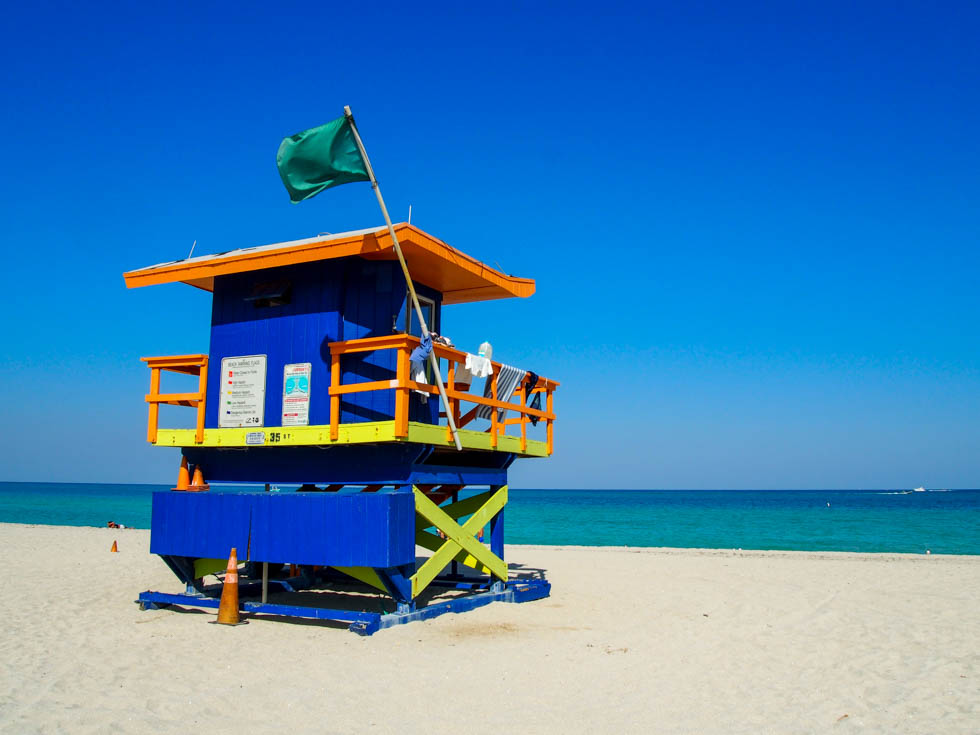 Miami Beach Lifeguard Stand