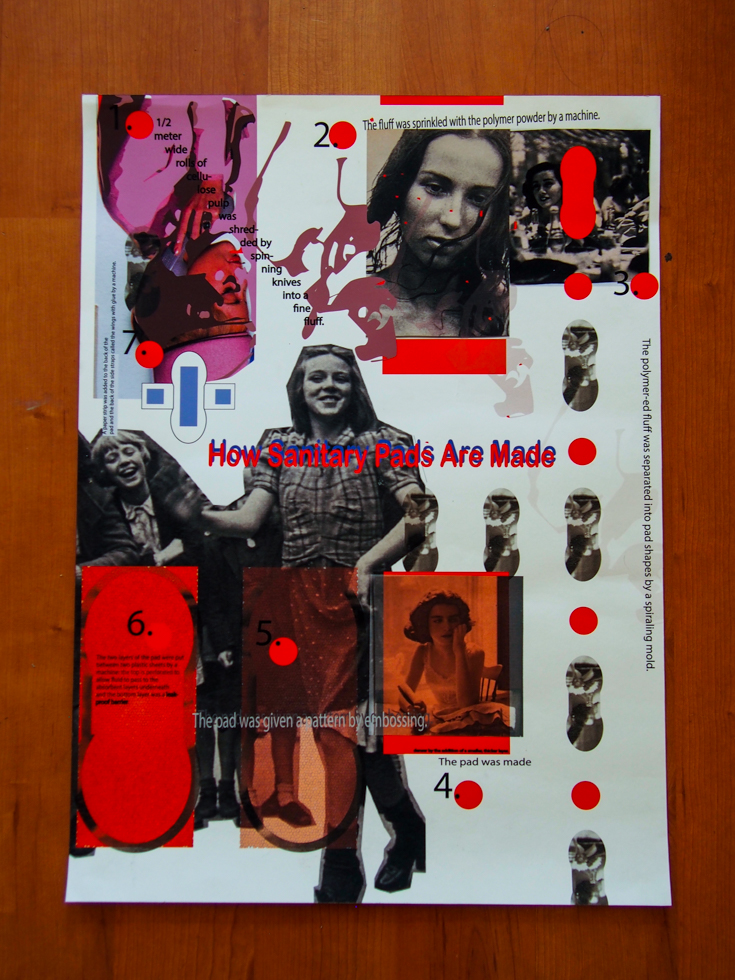 Menstrual Activism Collage