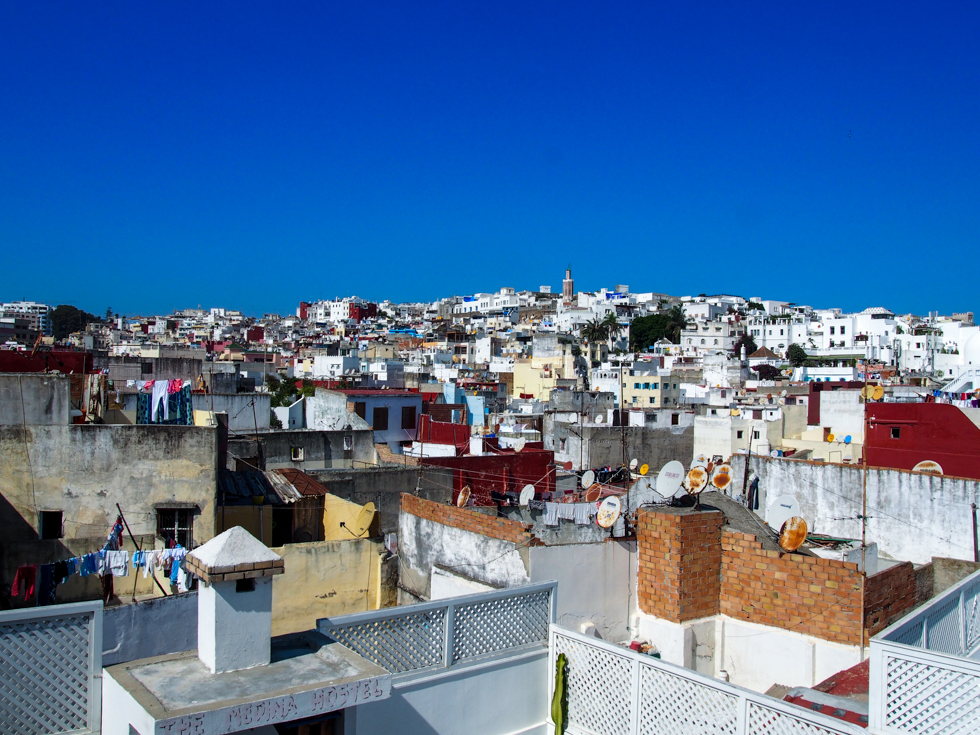 Tangier, Morocco City Skyline