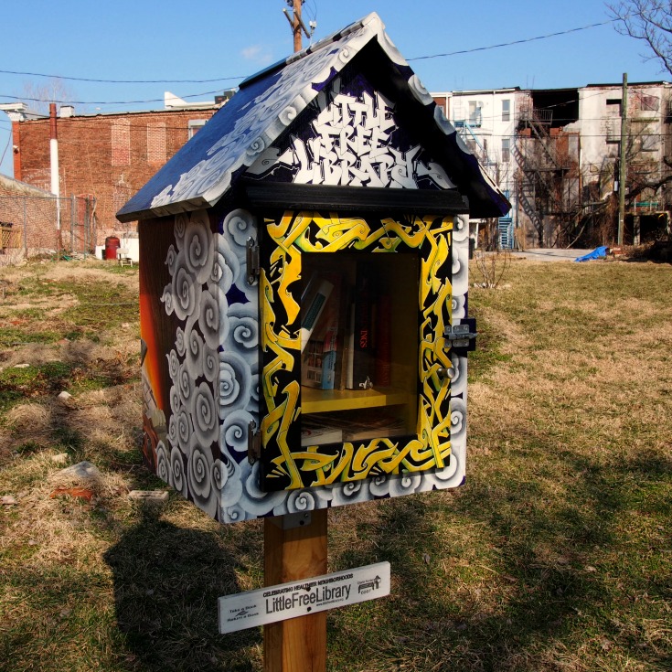 Little Free Library in Baltimore