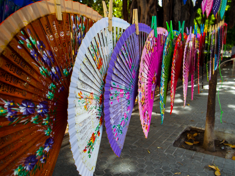 Fans (Abanicos) in Seville, Spain