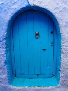 Chefchaouen, Morocco Blue Door