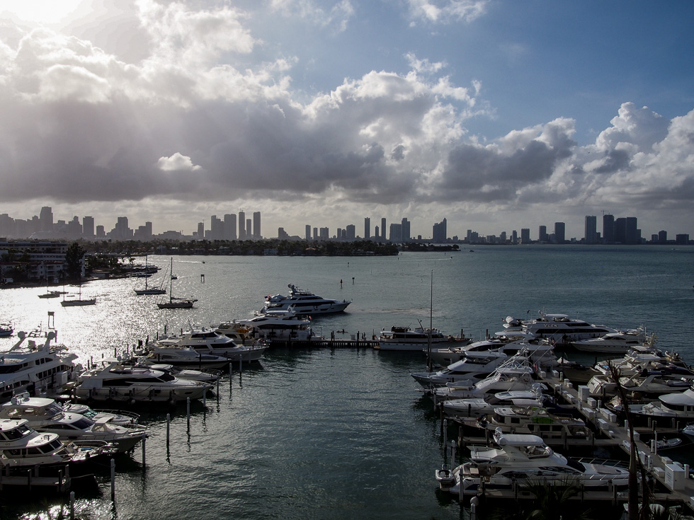 Miami Beach Marina Biscayne Bay