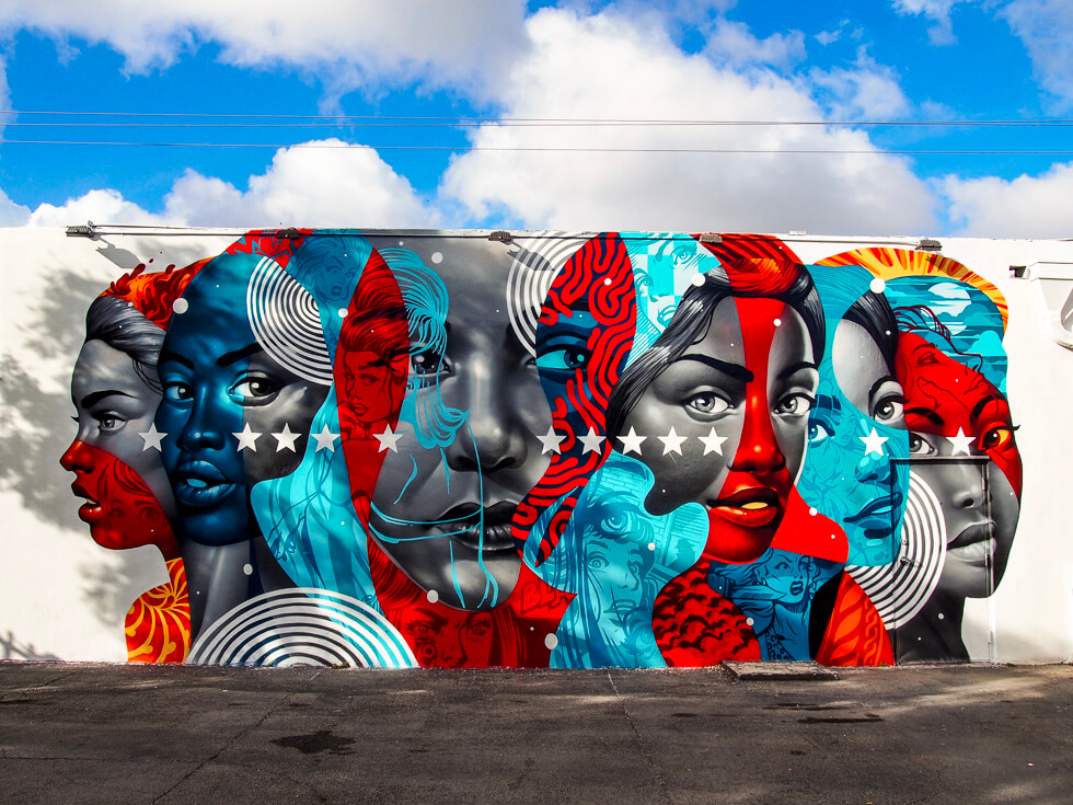 Miami Wynwood Walls Mural